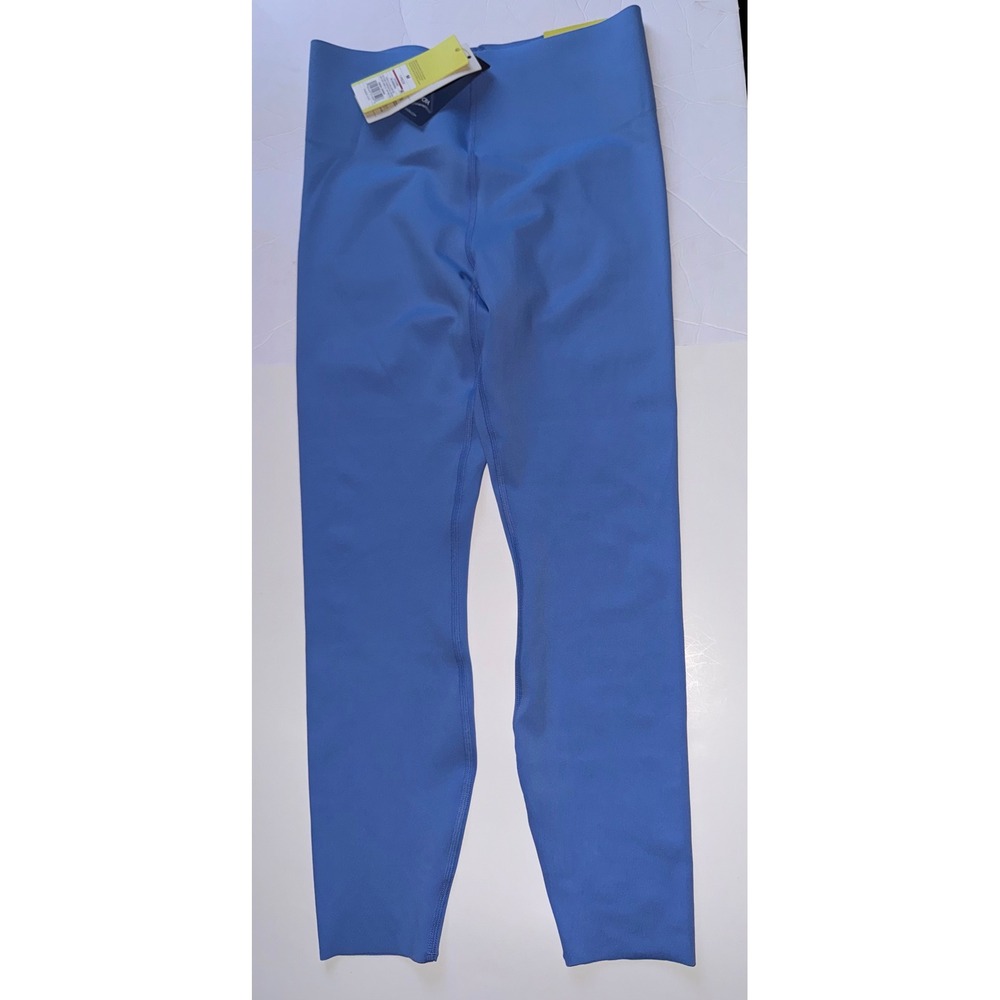 All in Motion Super Flex Bonded Leggings Blue Ultra High Rise 7/8 Length Medium